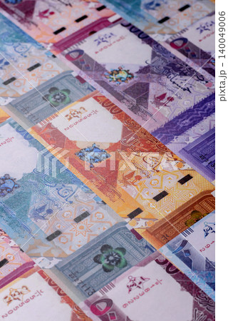 Qatar paper money, the Qatari riyal as a tool for financial transactions and trade. Qatari money Qatar paper money, the Qatari riyal as a tool for financial transactions and trade. Qatari money 140049006