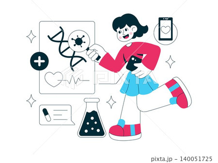 Bio Hacking Gadgets Vector Illustration Featuring Wearable Health Technology, Smart Wellness Devices, Fitness Tracker, and Digital Healthcare Design Bio Hacking Gadgets Vector Illustration Featuring Wearable Health Technology, Smart Wellness Devices, Fitness Tracker, and Digital Healthcare Design 140051725