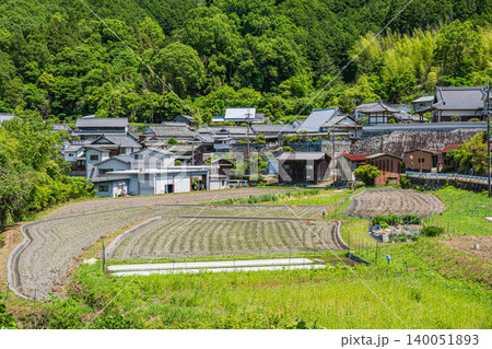 奥飛鳥の山間集落　奈良県明日香村 140051893