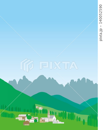 サンタ・マッダレーナ santa maddalena ドロミーティ dolomiti イタリア 春 サンタ・マッダレーナ santa maddalena ドロミーティ dolomiti イタリア 春 140052590