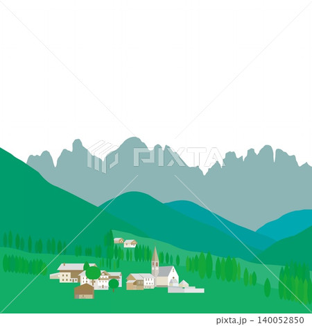サンタ・マッダレーナ santa maddalena ドロミーティ dolomiti イタリア 夏 サンタ・マッダレーナ santa maddalena ドロミーティ dolomiti イタリア 夏 140052850