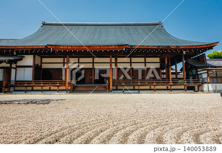 京都、聖護院門跡の宸殿と庭園 京都、聖護院門跡の宸殿と庭園 140053889
