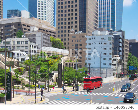 桜田通り(国道1号)より望む神谷町駅エリア 都市景観(2026年5月) 桜田通り(国道1号)より望む神谷町駅エリア 都市景観(2026年5月) 140055346