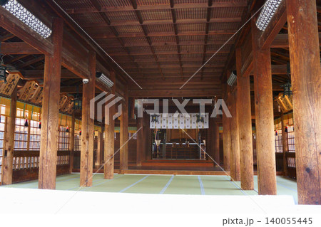 国府宮神社　拝殿内部　国重要文化財 140055445