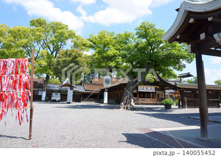 国重要文化財　国府宮神社　拝殿11 140055452