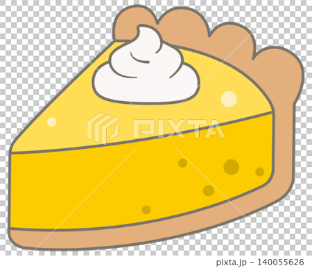 Cute Pumpkin Pie Slice Cartoon for Kids Autumn Picnic Activity Cute Pumpkin Pie Slice Cartoon for Kids Autumn Picnic Activity 140055626