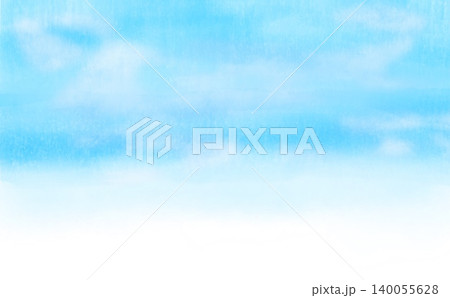 水彩の青空と雲のやわらかい背景 夏の壁紙素材 水彩の青空と雲のやわらかい背景 夏の壁紙素材 140055628
