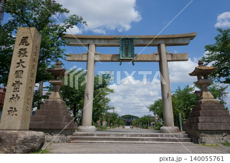 国府宮神社 二の鳥居2 国府宮神社 二の鳥居2 140055761