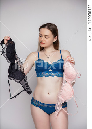 Portrait of a charming brunette Portrait of a charming brunette 140056139