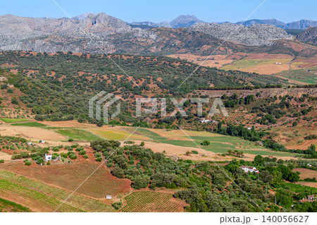 Landscape near the city of Ronda, Andalusia, Spain Landscape near the city of Ronda, Andalusia, Spain 140056627
