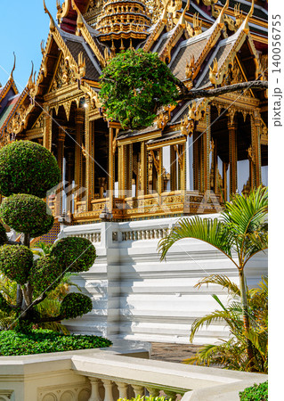 Wat Phra Kaew, Temple of the Emerald Buddha, Bangkok, Thailand Wat Phra Kaew, Temple of the Emerald Buddha, Bangkok, Thailand 140056755