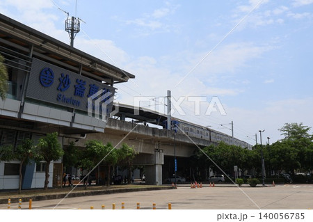 台湾台南・台湾鉄路「沙崙駅」 140056785