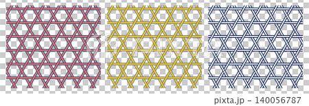 Basketweave pattern, transparent background, 3 types Basketweave pattern, transparent background, 3 types 140056787