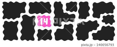 Black simple frames. Black simple frames. 140056793