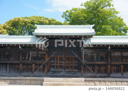 国府宮神社 外塀に造られた入口 国府宮神社 外塀に造られた入口 140056822