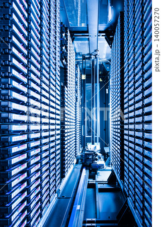 big data center storage with full of rack servers big data center storage with full of rack servers 140057270
