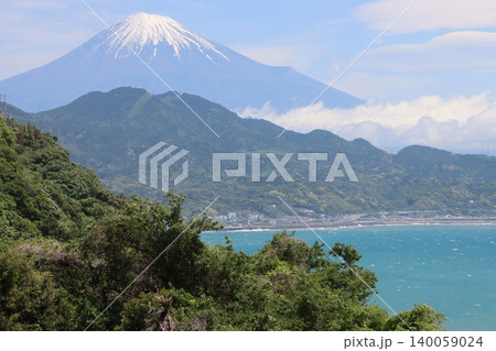 薩埵峠より望む富士山 140059024