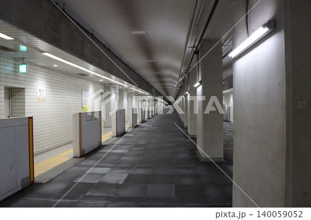 豊洲駅の覆われた2番3番線 豊洲駅の覆われた2番3番線 140059052