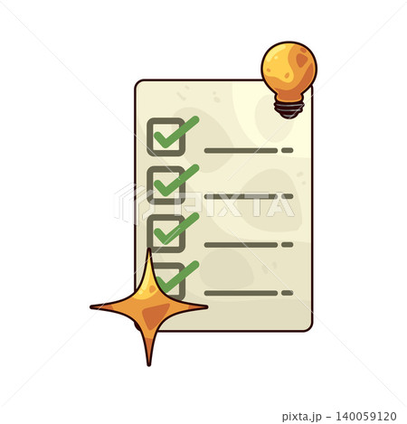 Illustration of Idea Evaluation 140059120