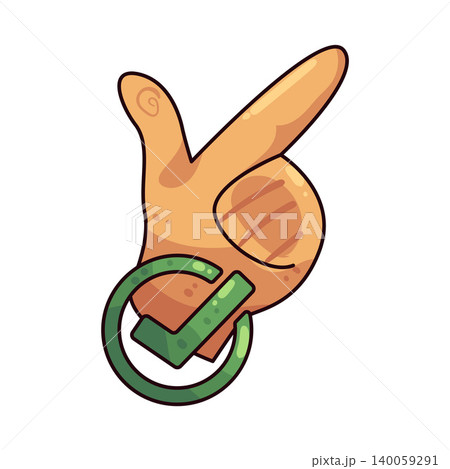 Illustration of Fully Done Illustration of Fully Done 140059291