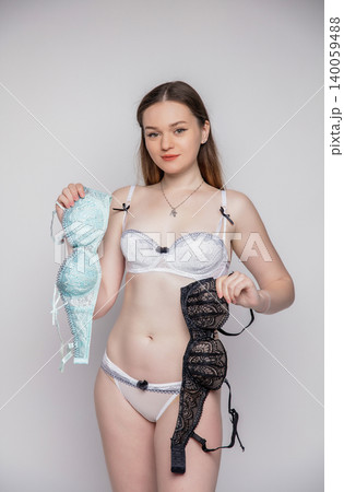 Portrait of a beautiful brunette Portrait of a beautiful brunette 140059488
