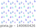 水彩しずく模様クリアブルーグリーン 140060426