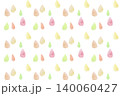 水彩しずく模様　赤黄色緑　カラフル背景 140060427