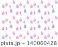 水彩しずく模様　美しいピンクと紫 140060428