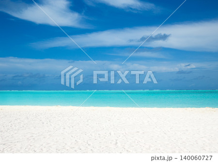 Sea beach. Tropical Maldives island with white sandy beach and sea. Sea beach. Tropical Maldives island with white sandy beach and sea. 140060727