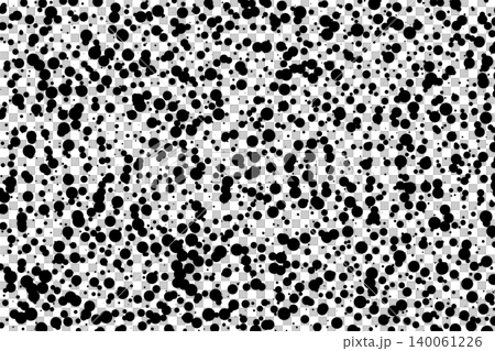 Black ink splatter dots pattern background 140061226