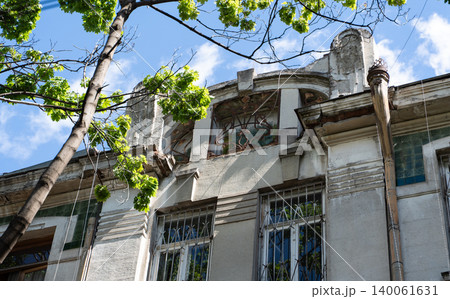 Architecture of old Tbilisi, capital city of Georgia 140061631