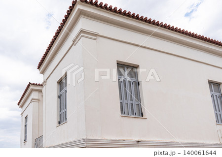 Beautiful architecture of Athens historical downtown Beautiful architecture of Athens historical downtown 140061644
