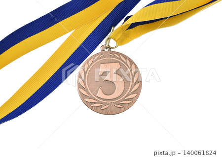 Bronze medal for 3rd place. Bronze medal for 3rd place. 140061824