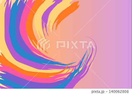 background with abstract colorful waves 140062808