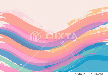 vector abstract background with wave 140062810