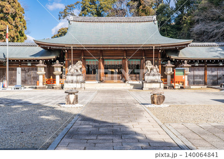 京都東山 京都霊山護国神社 拝殿(維新の志士を祀る) 京都東山 京都霊山護国神社 拝殿(維新の志士を祀る) 140064841