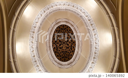 Detail Of The Ceiling Of Saigon Municipal Opera House In Ho Chi Minh City, Vietnam. Detail Of The Ceiling Of Saigon Municipal Opera House In Ho Chi Minh City, Vietnam. 140065892