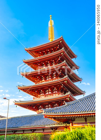 浅草寺 五重塔 浅草寺 五重塔 140065950