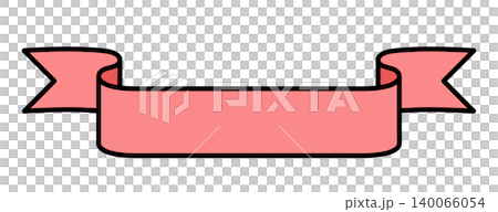 A simple, horizontally oriented red ribbon A simple, horizontally oriented red ribbon 140066054