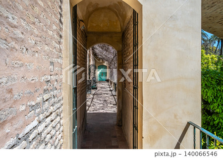 Sunny Cloister Passage 140066546
