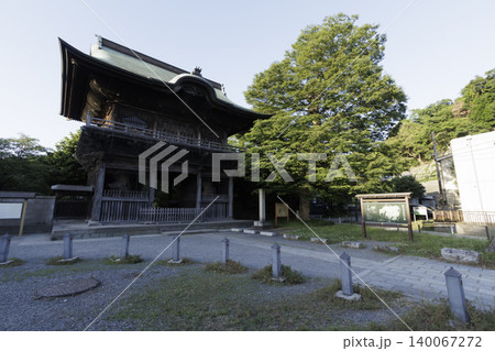 横浜市金沢区の称名寺の夕暮れ 横浜市金沢区の称名寺の夕暮れ 140067272