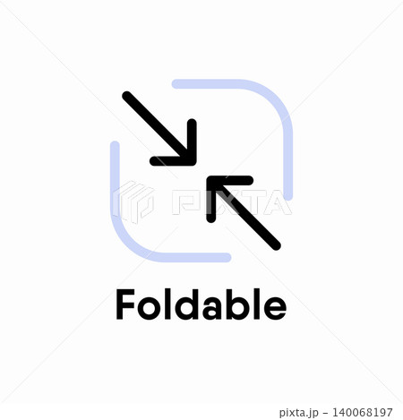 Foldable information sign Foldable information sign 140068197
