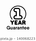 1 Year Guarantee information sign 140068223