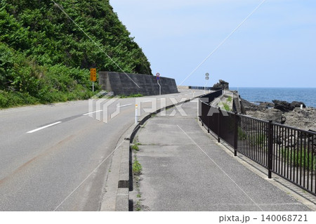 海岸道路 山形県庄内 140068721