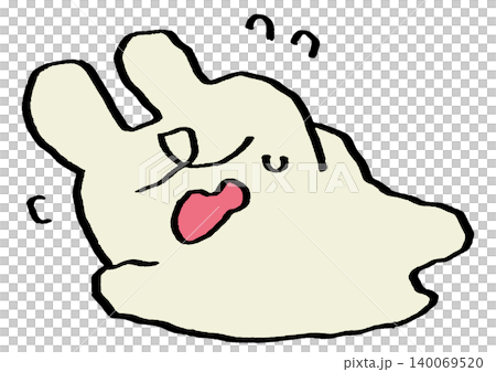A fallen rabbit A fallen rabbit 140069520