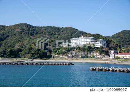 三重県 鳥羽市 答志島 和具 漁村の風景・漁港イメージ 三重県 鳥羽市 答志島 和具 漁村の風景・漁港イメージ 140069607