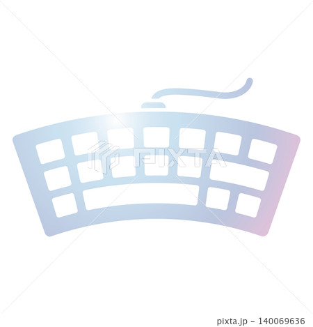 Keyboard icon design template 140069636