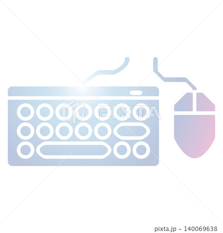 Keyboard icon design template 140069638