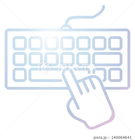Keyboard icon design template 140069641