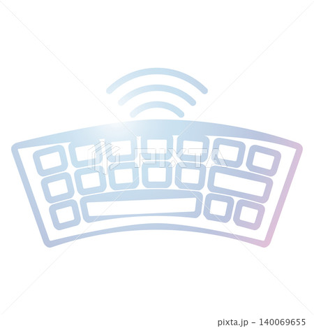 Keyboard icon design template 140069655